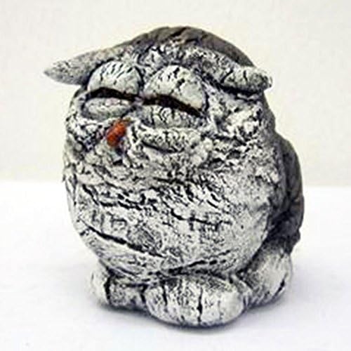 Sleeping Owl Collectible Figurine Garden Sculpture Wildlife Animal Gift
