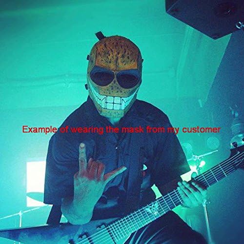 Download Amazon Com Tripple 777 Full Face Airsoft Mask Gift Present Halloween Costume Cosplay Bb Gun Paintball Yellow Smiley Ma05 Am Sports Outdoors PSD Mockup Templates