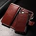 Joopapa iPhone 7 Plus Case, iPhone 7 Plus Wallet case, Pu Leather Magnet Stand Wallet Credit Card Holder Flip Case Cover Built-in 9 Card Slots Case for Apple iPhone 7 Plus (Brown)