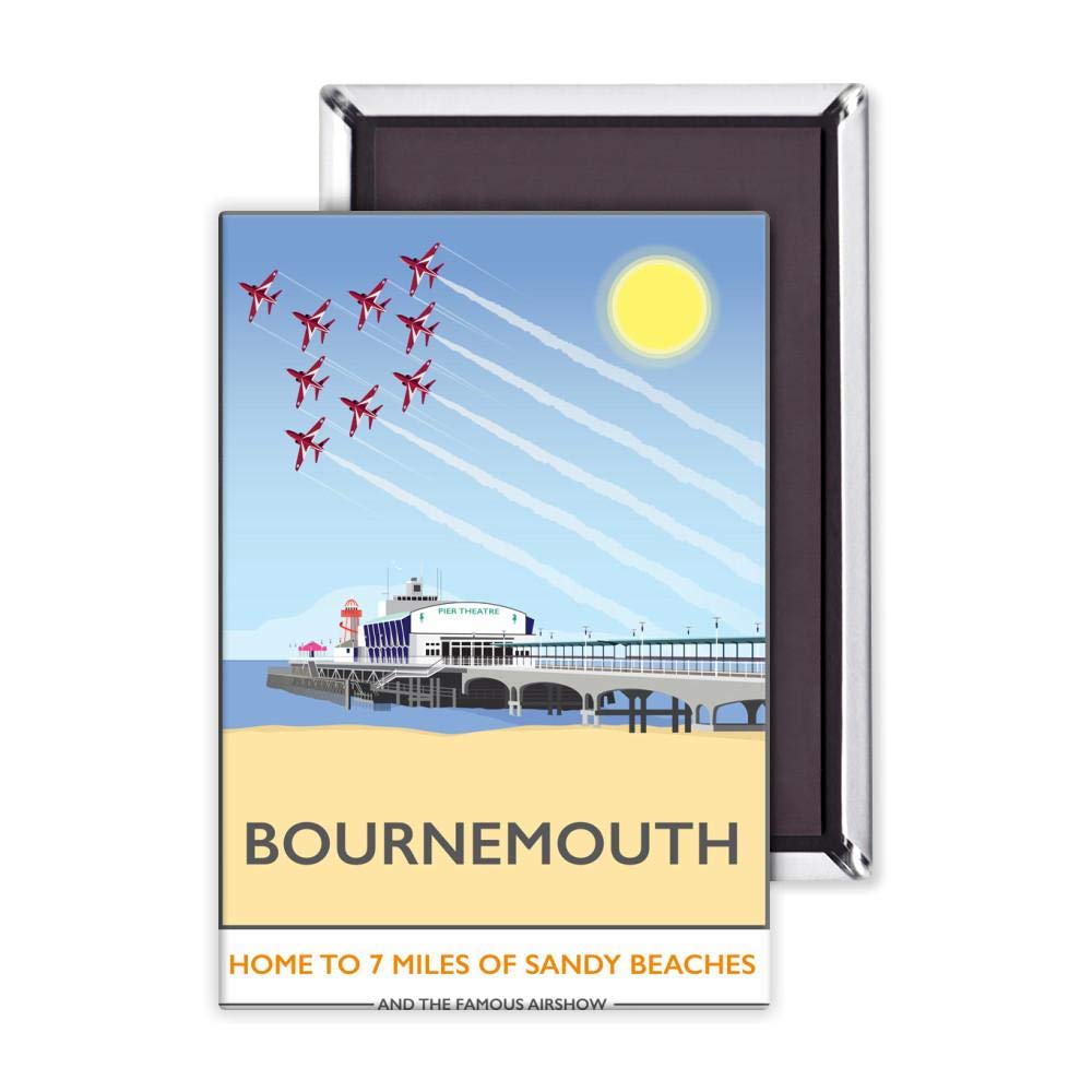 ES SE Bournemouth - Imán para Nevera, diseño de Muelle y Flechas ...