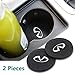monochef Auto Sport 2.75 Inch Diameter Oval Tough Car Logo Vehicle Travel Auto Cup Holder Insert Coaster Can 2 Pcs Pack (Fit in finiti)