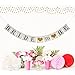 Bride To Be Banner with Gold Glitter Heart - Bachelorette Bridal Shower Party Decoration Supplies - Photo Props Signs