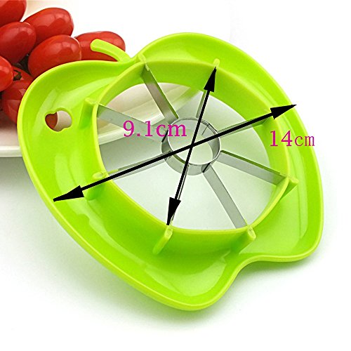 Pushhr Hot Metal Wedger Stainless Steel Fruit Divider Peeler Apple Slicer Cutter Pear Corer - Thumbnail 4