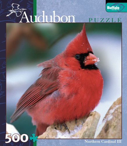 Buffalo Games Audubon: Winter Cardinal Iii