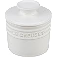 Le Creuset Stoneware Butter Crock, 6 oz., White