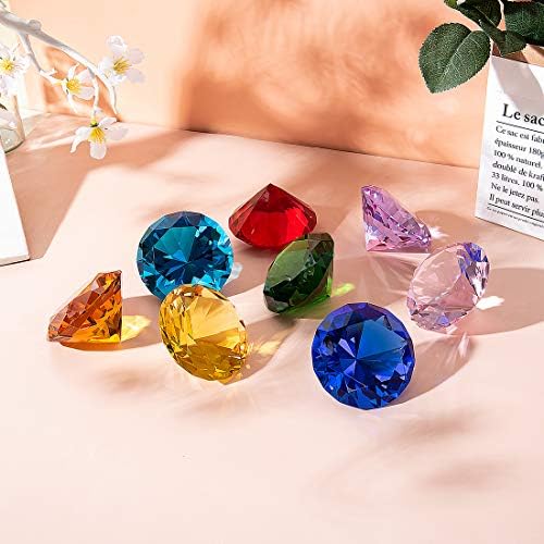 Crystal Diamond Paperweight 100mm Wedding Ceremony Favor