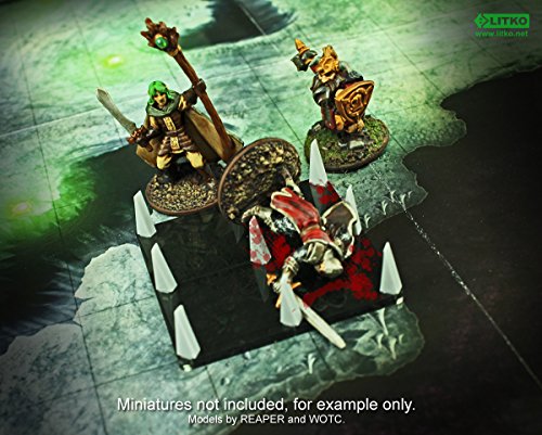 Fantasy RPG, Spiked Pit Trap Marker (1)