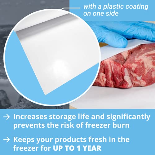 IDL Packaging 24" x 1100' Freezer Paper Roll for Meat and Fish