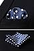 HISDERN 6 Piece Assorted Printing patterns Men's Pocket Square Handkerchief Wedding Gift