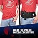 tommy raz Belly Band Concealed Carry IWB Holster, Neoprene Elastic Tactical Gun Holster with Exclusive Cotton Lining, Fully Adjustable 42-Inch Pistols & Hand Gun Holder Waistband for Men & Women