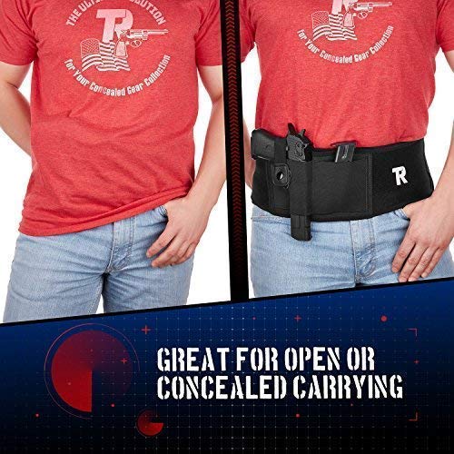 tommy raz Belly Band Concealed Carry IWB Holster, Neoprene Elastic
