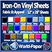 Heat Transfer Vinyl 20" x 1 Foot, Cricut Die Cut, QuicKutz Silhouette,Craft Robo(PINK)