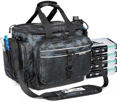 BERKLEY Ranger Luggage - Fishing Bags with Tackle Boxes and Spacers