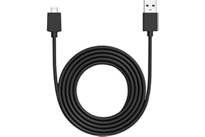 Ring 3 m USB-A to Micro USB Power Cable for Indoor Cam - Black