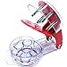 MY LIFFRI Cherry Pitter - 6 Cherries, Professional Cherry Stone Remover with Pits and Juice Container by Myliffri Fruit Tools for Making Cherry Pie and Jam, Red Color