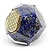 Orgone Crystal – Flower of Life Orgone Energy Generator Self-Motivation – Lapis Lazuli orgonite Dodecahedron Crystal for – Emf Protection Inner Healing Meditation Tool