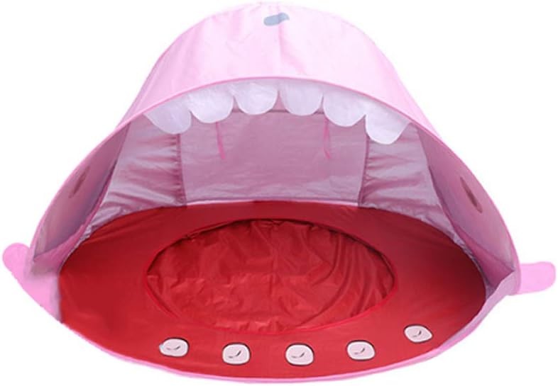 CoolTarget 1 Pcs Beach Tent Portable Sun Shelter UV Protection Shade Shark for Baby Family