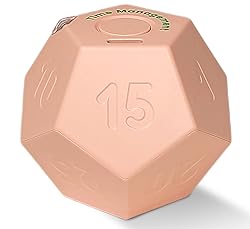 CreaViva Cube Timer, Pomodoro Timer, Rechargeable