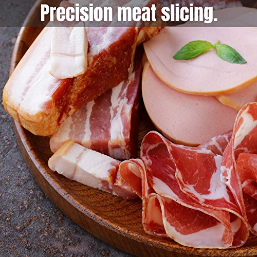 Shamrock Stainless Steel Food Slicer with Speed Control, X-Large