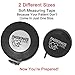 Goniometer Physical Therapy Complete Set W/Bonus Reflex Hammer Including 12,8,6 Inches Goni's Plus Two Bonus Measuring Tapes. Occupational Therapy Tools. Ideal for Clinical or Home Rehab