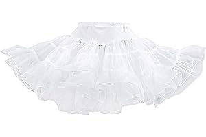 Hip Hop 50's Shop Crinoline Petticoat Underskirt Slip for Girls
