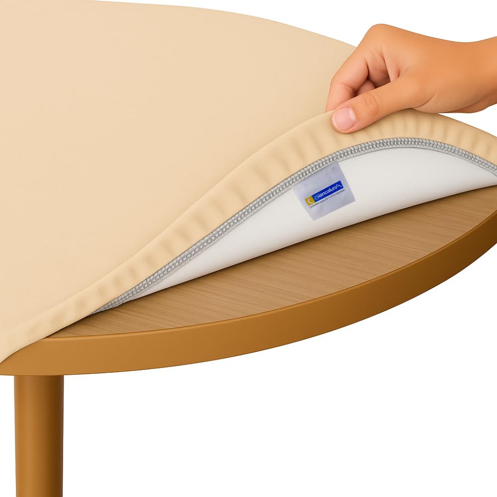 BIANCALUNA Genius Rectangular 6 Seater Table Cover -Taupe