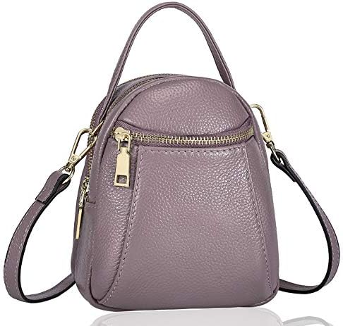 Lightweight Small Ladies Handbags Shoulder Crossbody Bags Cell Phone Purse Leather for Women