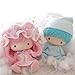 Little Twin Stars Soft Vinyl Doll Set (Pajamas) Sanrio Kiki Lala