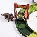 TTOUADY Christmas Dinosaur Toys Train Race Car Track Sets, Bridge Create A Road 8 Large Dinosaurs, Learning Toys for 3 4 5 6 7 8 Years Old Boys Girls Kids Toddlers