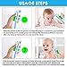 【2019 Model】Ear and Forehead Thermometer, Superior Medical Digital Infrared Temporal Thermometer for Fever, Upgraded Algorithm & Smart Chip for Best Accuracy, Instant Reading for Baby Kids and Adults