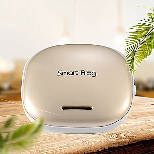 Smart Frog Car Air Purifier & Freshener Ionizer and HEPA Filter Car Diffusers Portable Mini Travel USB Air Cleaner Freshener /Remove Cigarette Smoke, Odor Smell, Bacteria