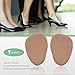 Mintfoot Felt Metatarsal Pads - 2 Pieces - Fabric Covered Foot Cushions - One Size - Rapid Pain Relief