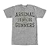 Arsenal Football Club Gunners 1886 T-shirt - Heather Grey