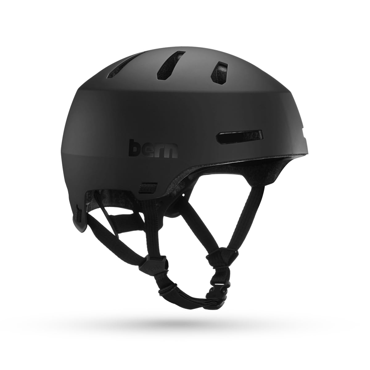 Bern Macon 2.0 Helmet (EZ Fit) - Matte Black - S