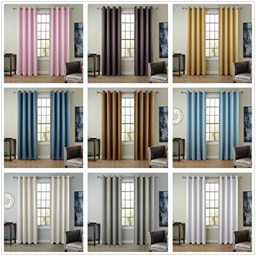 FirstHomer Room Darkening Thermal Insulated Window Blackout Curtains Grommet For Kids Room ,Sky Blue ,72W x 102"L(1 Panel)