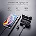 Bluetooth 5.0 Wireless Headphones, ENACFIRE Future Plus Wireless Earbuds 104 Cycle Playing Time IPX8 Waterproof Deep Bass Bluetooth Headphones with 2600mAh Charging Case