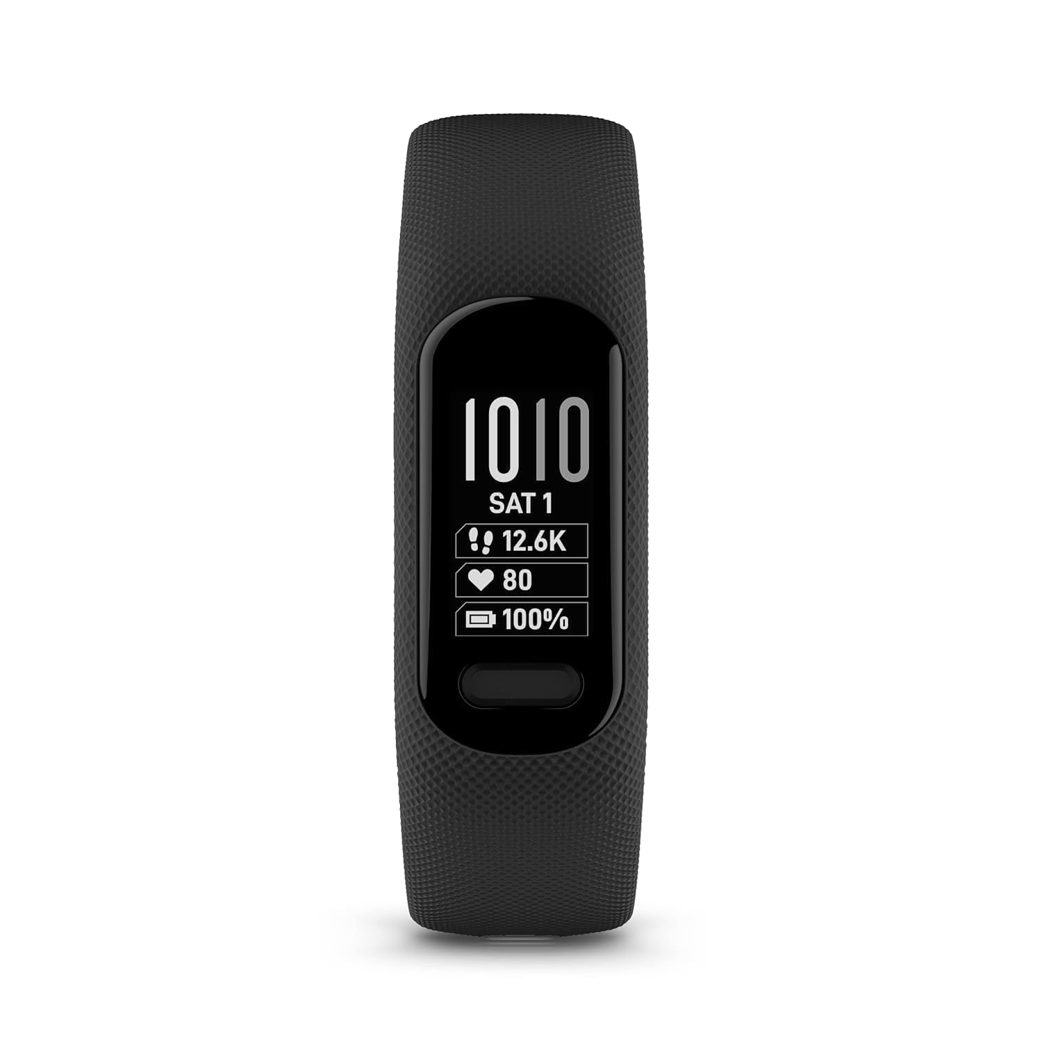 Garmin vívosmart 5, smart health & fitness activity tracker with touchscreen, Large, Black