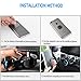 MEIDI Magnetic Headrest Mount, Universal Phone Holder, Car Backseat Hanger Hook Organizer Compatible With All Smart Phones Tablets GPS and eReaders (Blue-2Pack)