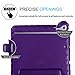 HDE Kids Case for iPad Mini 2 3 -Shock Proof Rugged Heavy Duty Impact Resistant Protective Cover Handle Stand for Apple iPad Mini 1 2 3 Retina (Purple)