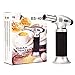 Culinary Torch Kitchen Butane Lighter - Chef Cooking Torch Refillable Adjustable Flame Lighter with Safety Lock for DIY, Creme, Brulee, BBQ and Baking, Butane Gas Not Included