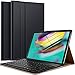 IVSO Case with Keyboard for Samsung Galaxy TAB S5e,Keyboard Case Wireless Front Prop Stand Cover Compatible with Samsung Galaxy Tab S5e SM-T720 (Wi-Fi) SM-T725 (LTE) 10.5 2019 Release Tablet(Black)