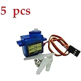 HOSSEN&reg; 5pcs Genuine Mini SG90 Micro 9g Servo For 450 RC Helicopter Airplane Car Boat