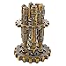 Design Toscano CL96840 Industrial Steampunk Sculptural Ink Transport Pen Collection,Antique Gold