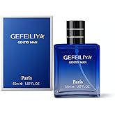 Men's Perfume, Lavender Bergamot Black Vanilla Nutmeg, 55ml, 1.97 FL.OZ, Long-Lasting Eau de Parfum for Men