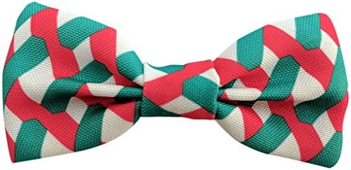 Bow Tie for Dogs - Made of Soft Polyester for Comfort and Style - Easy On/Off and Attaches to All Collars (Collar Not Included) - Machine Washable and Easy to Clean (Small, Criss Cross)