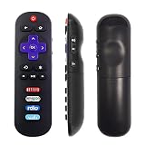 RC280 Remote Control Applicable for TCL Roku TV with Vudu Netflix Rdio Buttons 32S3700 32S3800 28S3750 32S3750 40FS3750 48FS3750 55UP120 32S4610R 55FS3700 49FP110 65US5800 55FS3850 40S305 49S305
