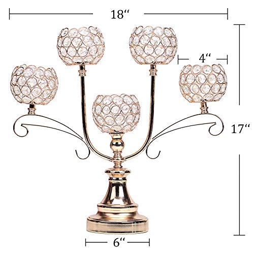 6 Manvi+Candelabras+Made+Centerpieces+Christmas+Housewarming