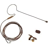 Av-jefes AVL-630CC-35 Cocoa Color Earhook Headset Mic for Sennheiser