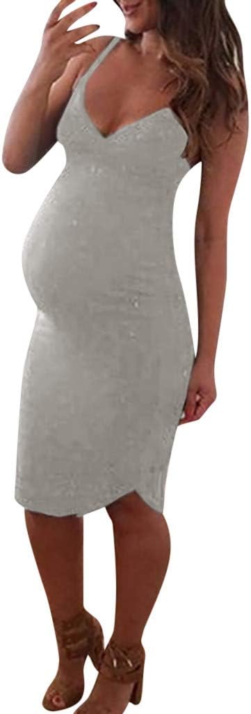 Amazon.com: Vestido de maternidad para mujer Cami, lactancia materna,  lactancia materna, verano, Gris, XL: Sports \u0026 Outdoors