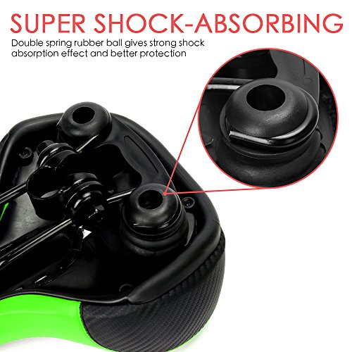 image for Inofia Bike Seat Comfort Bicycle Saddle, GEL Memory Foam, Dual Shock A